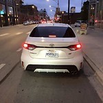 Vehicle Parked in Bike Lane Complaint at 41.895N 87.654W